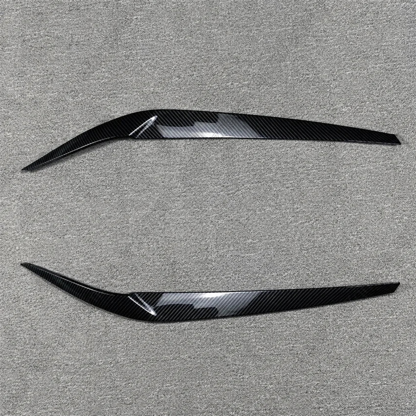 For BMW 5 Series G30 G31 2PCS Headlight Eyebrow Eyelids G38 F90