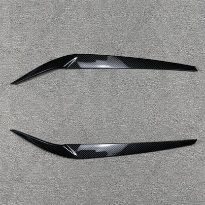 For BMW 5 Series G30 G31 2PCS Headlight Eyebrow Eyelids G38 F90