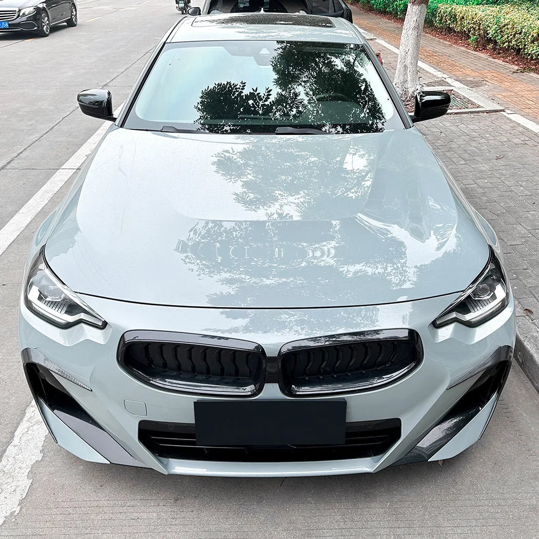 For BMW 2 Series Coupe G42 G42 Canard Bumper Lip Front Side