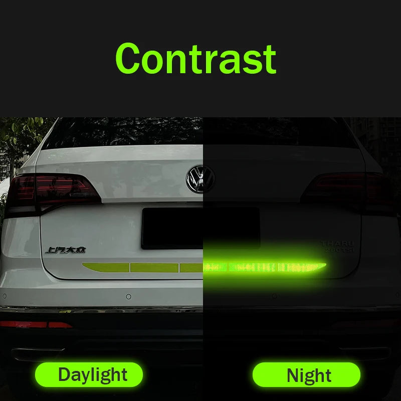 For Automobile Trunk Exterior Accessories Sticker Reflective
