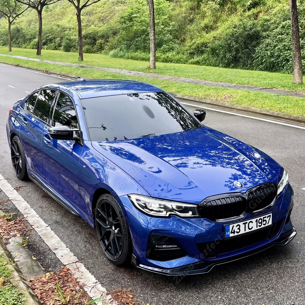 For BMW 3 Series Front Bumper Lip Bodykit Spoiler Splitters
