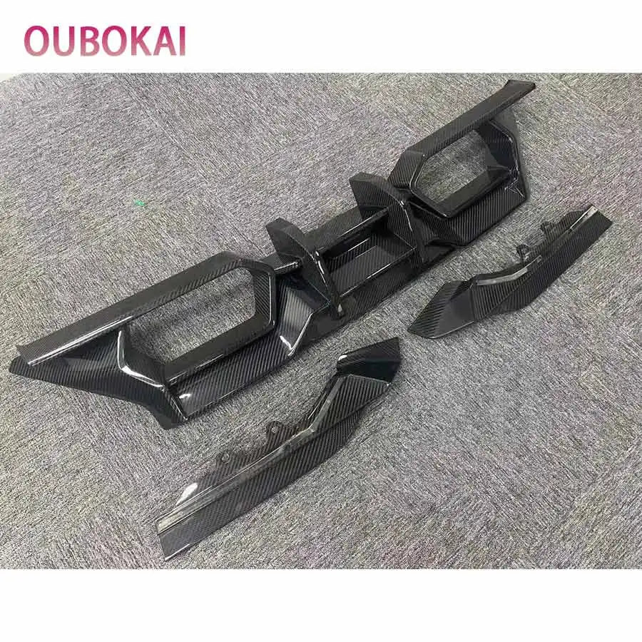 For BMW M2 G87 2020+ Carbon Fiber Back Lip Rear Bumper Diffuser