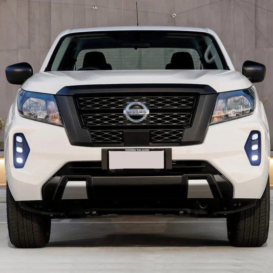 For Nissan Navara 2021 2022 Yellow Drl 12V Daylights Turn Signal