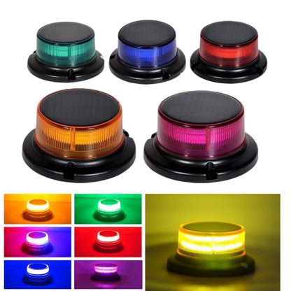 Solar Powered Roof Strobe Magnet Flash Warning Emergency Night