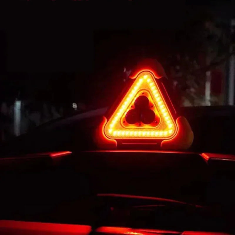 Durable Triangle Warning Emergency Barricade Safety Sign
