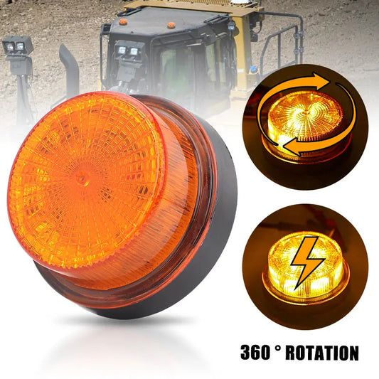 MINI Rotating Strobe 360 Emergency Warning Side Marker Flash