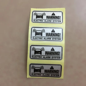 3.6 3.6cm Warning Alarm System Do Not Touch Security