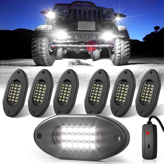 For Off-Road White Rock Truck SUV 4X4 ATV Jeep Underbody Trail