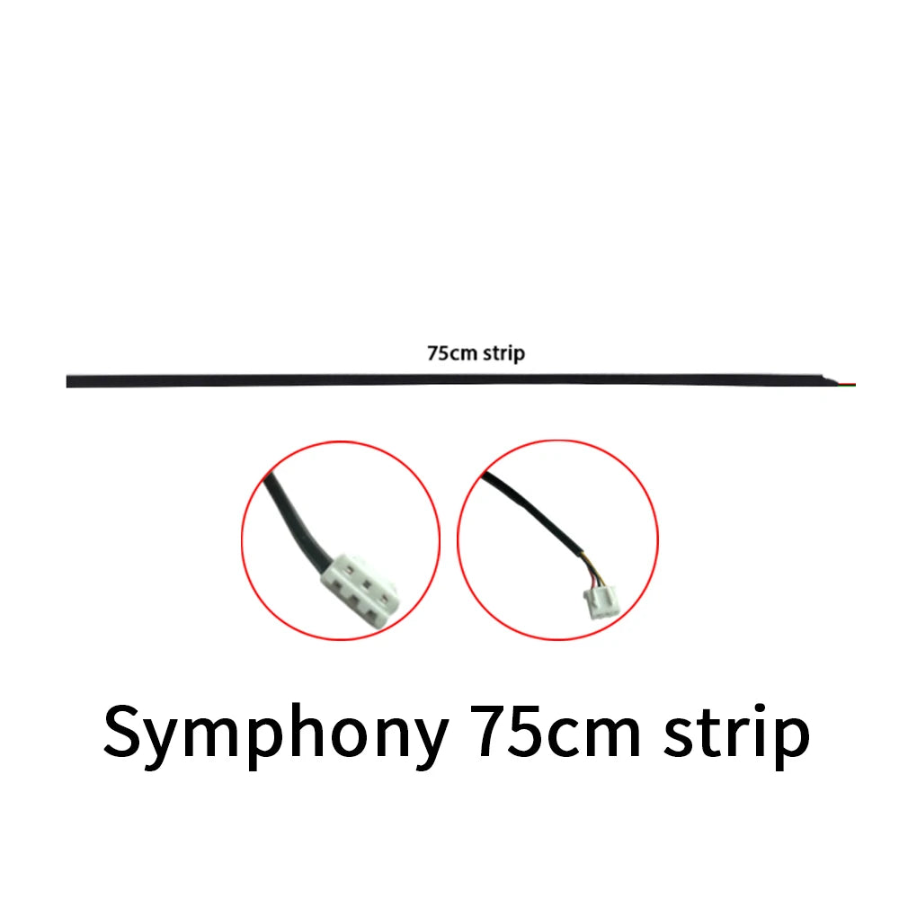 Full Colors Streamer Symphony Rgbic Ambient Wire Strip RGB