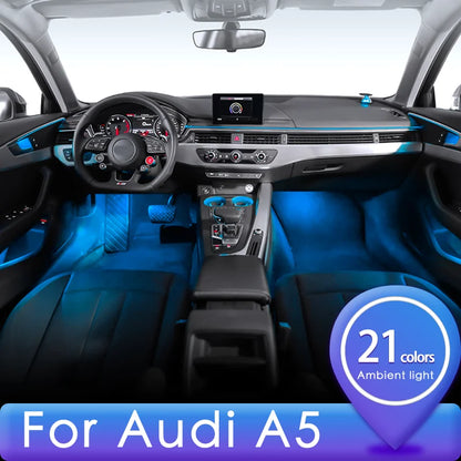 For Audi 2009-Now A5 Interior Atmosphere Tuning 3D Speaker Parts