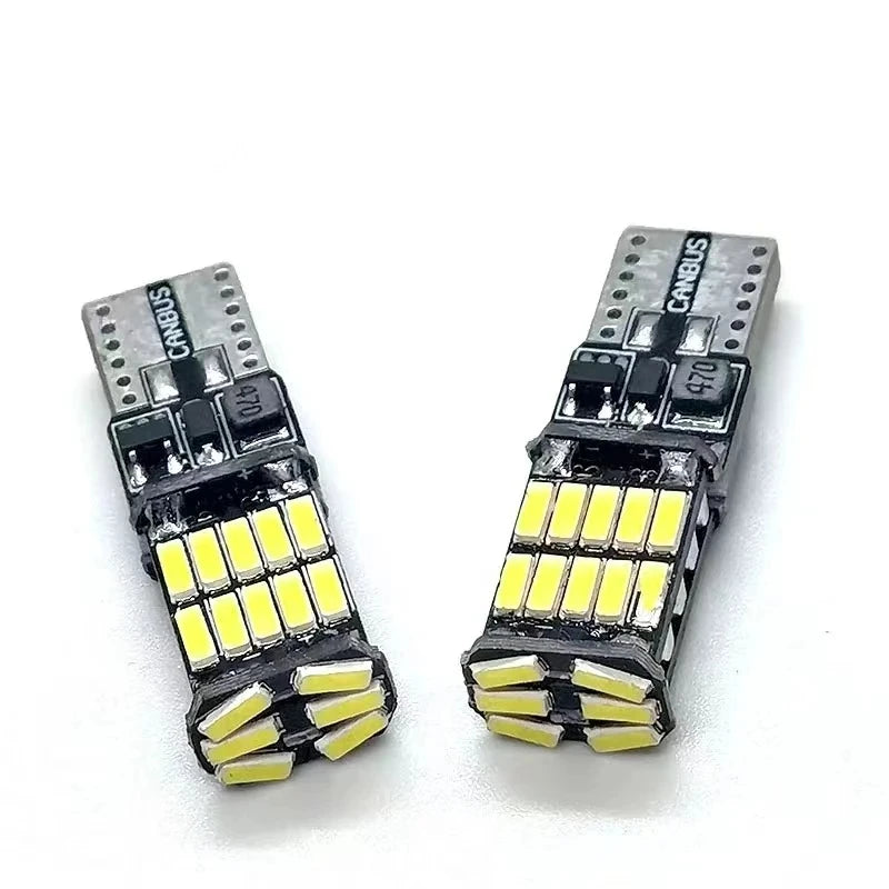 100PCS T10 W5W 194 501 Canbus 4014 Interior No
