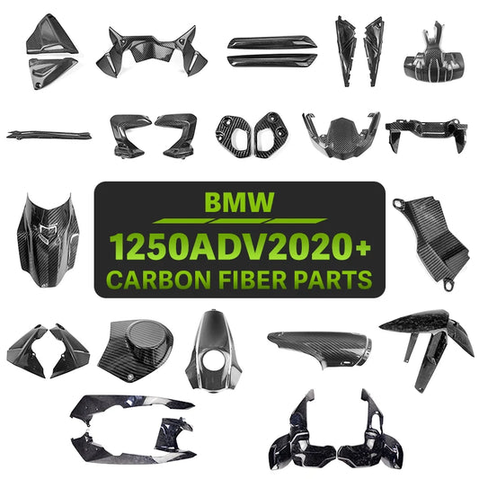For BMW 1250 Adv 2020+ Carbon Fiber Front Lip Spoiler Fender