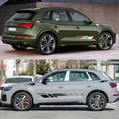 For Audi Q5 Fy B9 8R Graphics Side Door Sticker Sport Trims