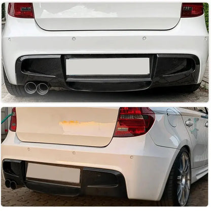 For BMW 1 Series E87 M-Sport Rear Bumper Diffuser Lip Spoiler