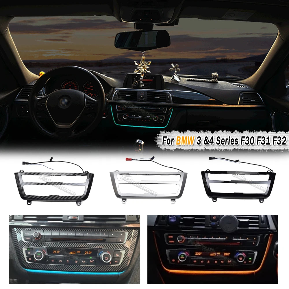 For BMW 3 4 Series F30 Ambient Kit Dashboard Center Console
