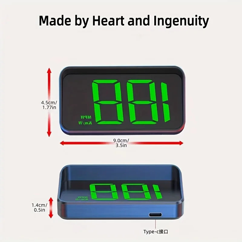 1PC M2 Hd Gps Head Up Display Hud Digital