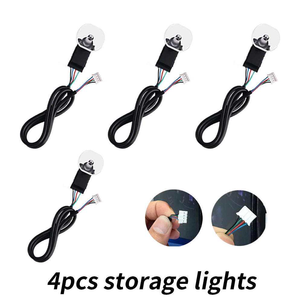 In RGB Colors Acrylic Ambient Parts Replacement Wires Pins