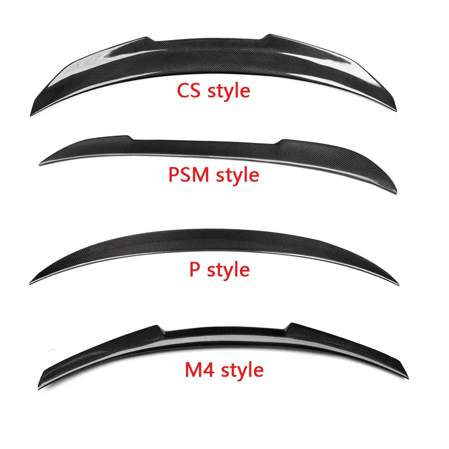 For BMW 5 Series G30 G38 540I 530I Carbon Fiber Spoiler Shunt
