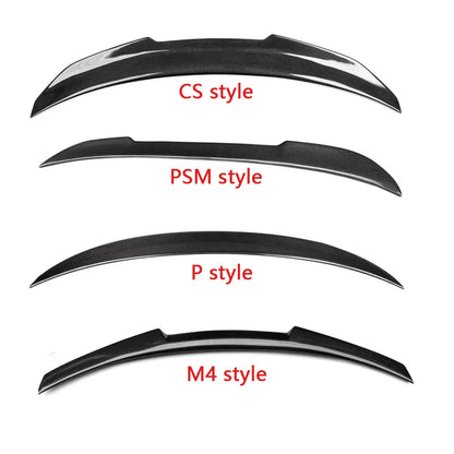 For BMW 5 Series G30 G38 540I 530I Carbon Fiber Spoiler Shunt