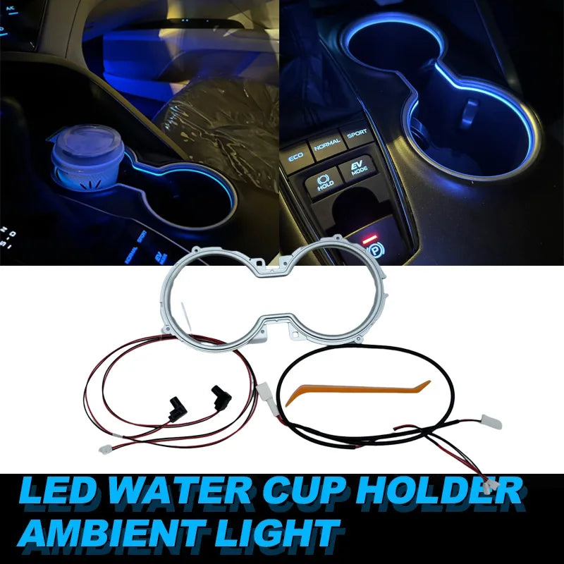 For Toyota Camry 8TH XV70 2018 Cup Holder Atmosphere Ice Blue