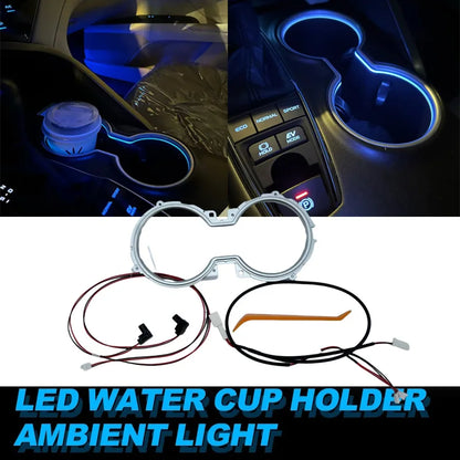 For Toyota Camry 8TH XV70 2018 Cup Holder Atmosphere Ice Blue