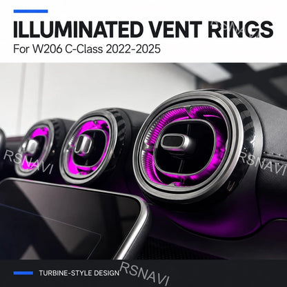 For Mercedes-Benz C-Class W206 2022-2025 Ambient Front