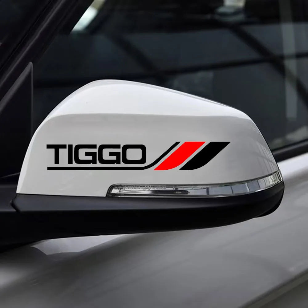 For Chery Jetour T1 T2 Tiggo 2PCS Rearview Mirror Sticker Omoda