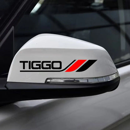 For Chery Jetour T1 T2 Tiggo 2PCS Rearview Mirror Sticker Omoda