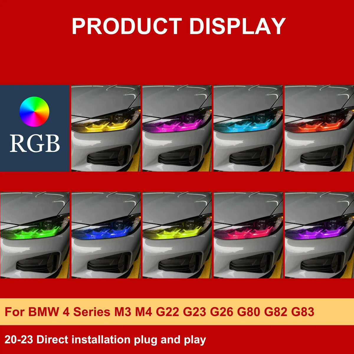 For BMW 4 Series G80 M3 RGB Drl G82 M4 G22 G26 Board Fits Global