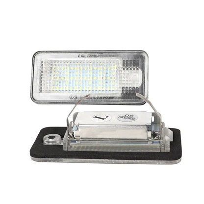 For Audi A4 S4 B6 B7 White Error License Plate Bulbs A3 8P S3 A6