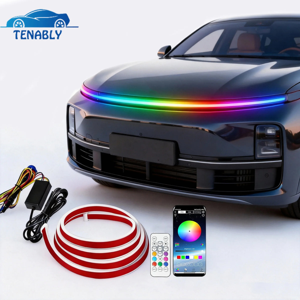 For Auto Scan Start Sequential Drl Strip Daytime Running Turn