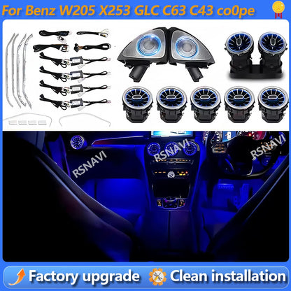 For Mercedes-Benz C Glc W205 X253 Colors Coupe Amg C43 C63 Mb