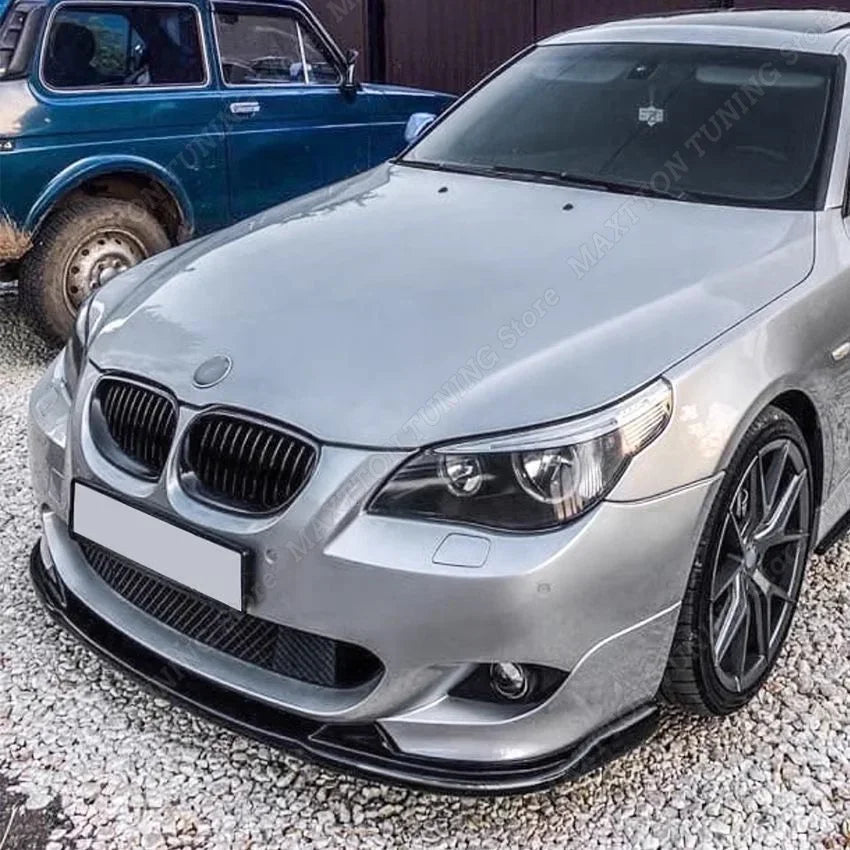 For BMW 5 Series E60 E61 Front Bumper Lip Spoiler Splitter