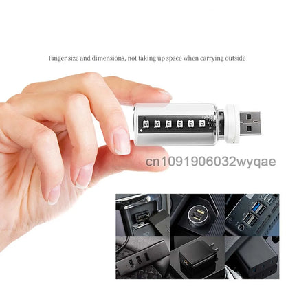 RGB USB Night Touch Dimmable Dynamic Portable Lighting Plug