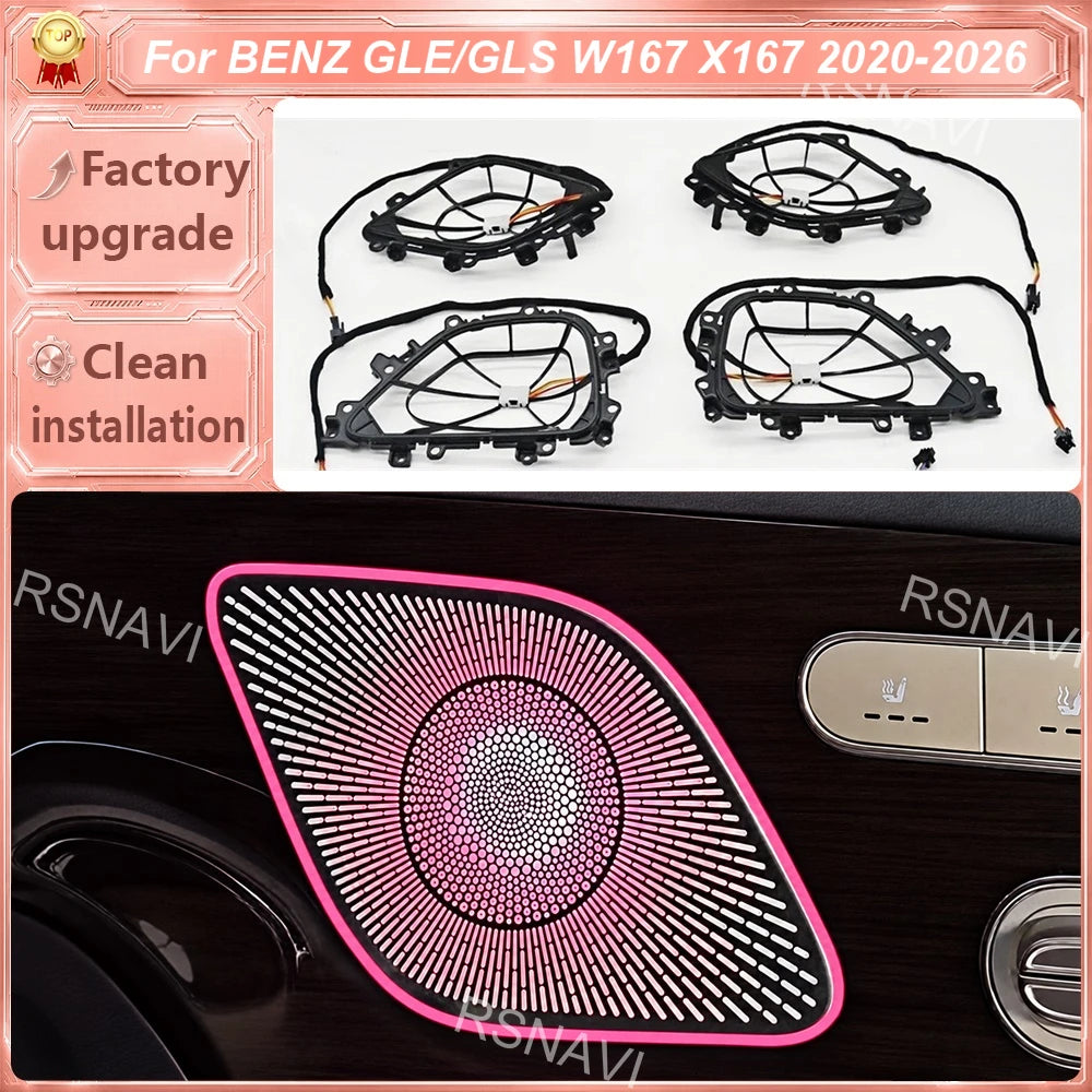Interior Ambient Kit Midrange Speaker Trim Compatible