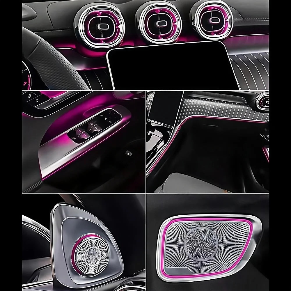 For Mercedes Benz W206 X254 Glc Color Ambient c-class Air Vents