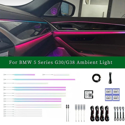 For BMW 5 Series G30 38 Symphony RGB Ambient Factory 2018-2023