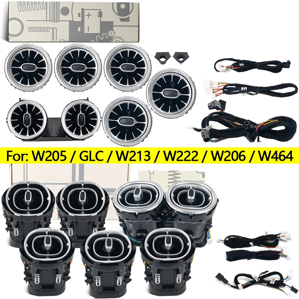 For Mercedes Benz W205 Glc W206 Ambient W213 W222 X253 W464 W117