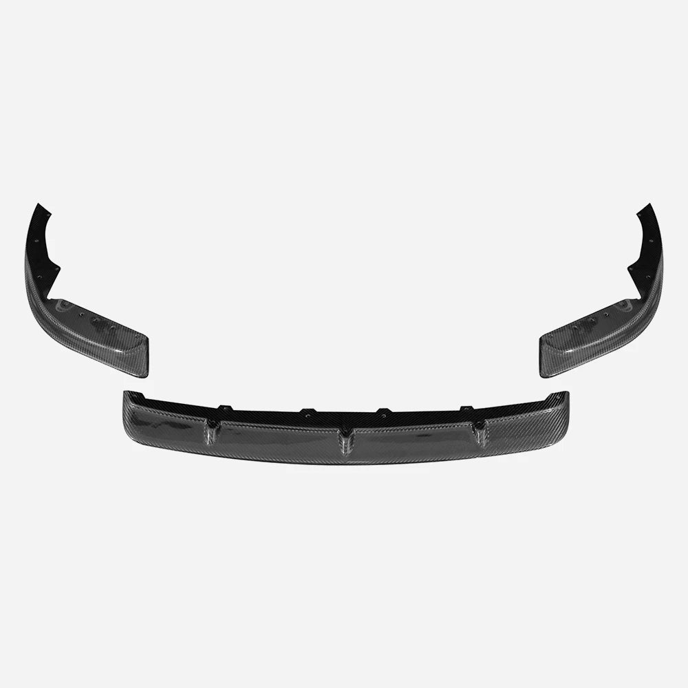 For BMW F91 F92 F93 M8 Real Carbon Fiber Front Bumper Lower Lip
