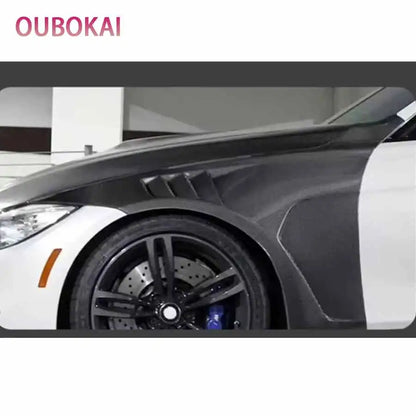 For BMW M3 M4 F80 F82 F83 2014-2020 Carbon Fiber Fender Retrofit