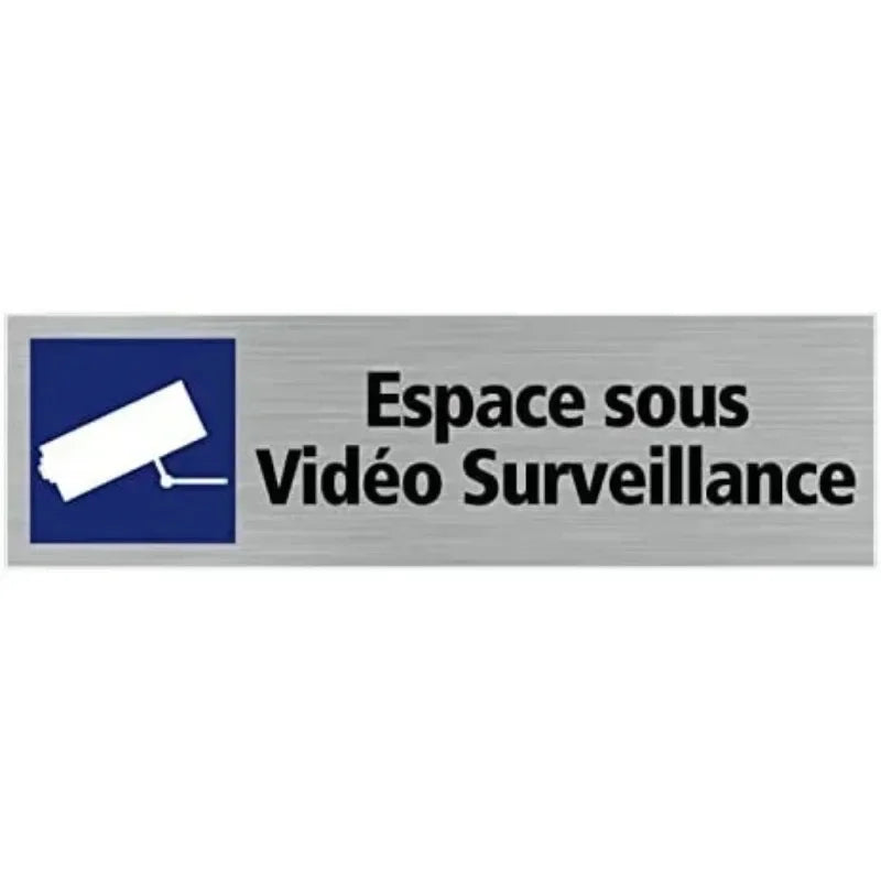 For Door Panel Space Sticker Under Video Surveillance Wall