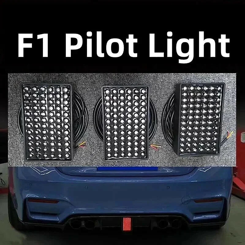72LED F1 Brake Pilot Rear Tail Flash Warning Reverse