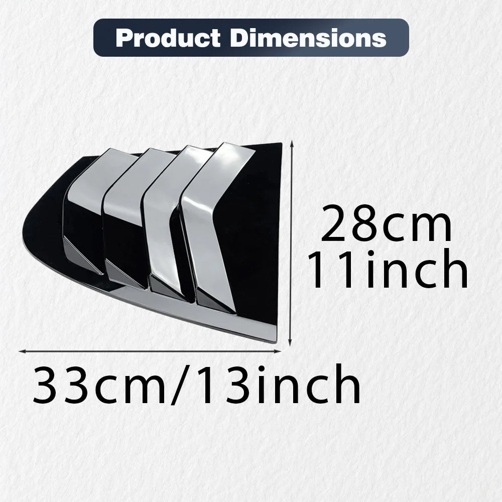 For BMW 3-Series E90 320I 330I 2PCS Rear Side Window Trim