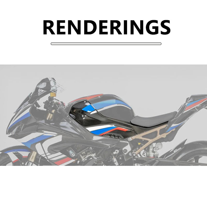 For BMW S1000RR 2019-2023 S1000R 2021-2023 Motorcycle Tank Side