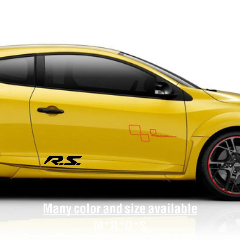 For Renault Megane Rs Clio Twingo Racing Sport Door Side Body