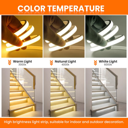 For Decor 5V USB Cob Strip On Off Touch Dimmer 3keys