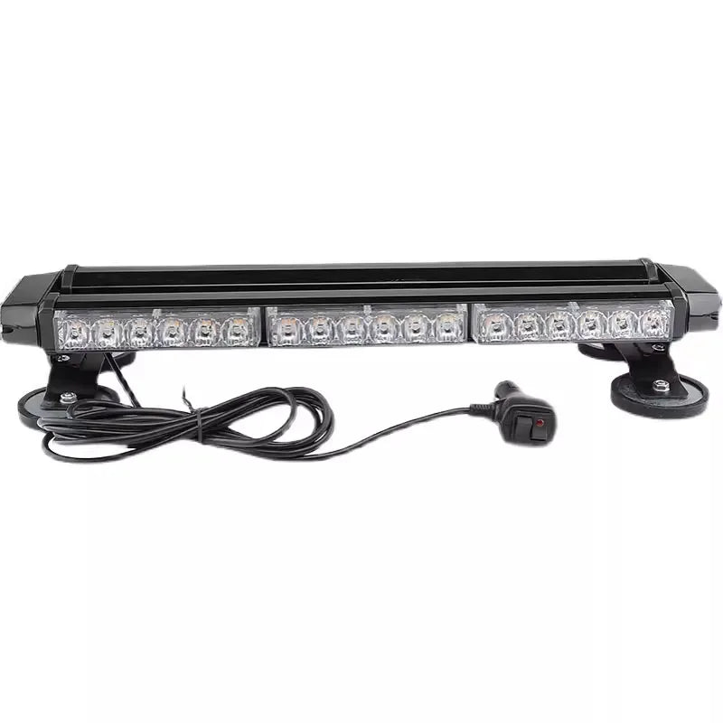 Red Amber White Blue Tow Truck Strobe Warning Bar