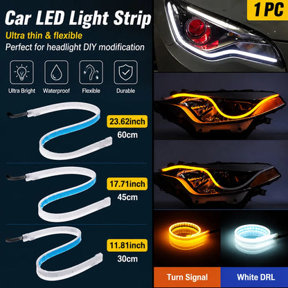 Flexible Day Running Bar Dynamic Startup Drl Waterproof