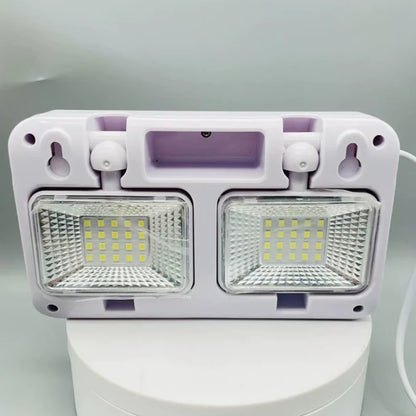 Household 360 Degree Rotation Emergency Fire Foldable Dual Head
