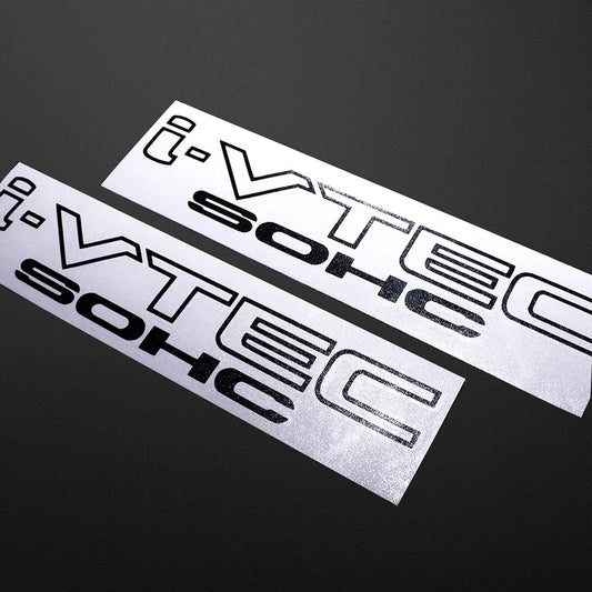 Pack i-vtec Sohc Sport Racing Decals Side Door Vinyl